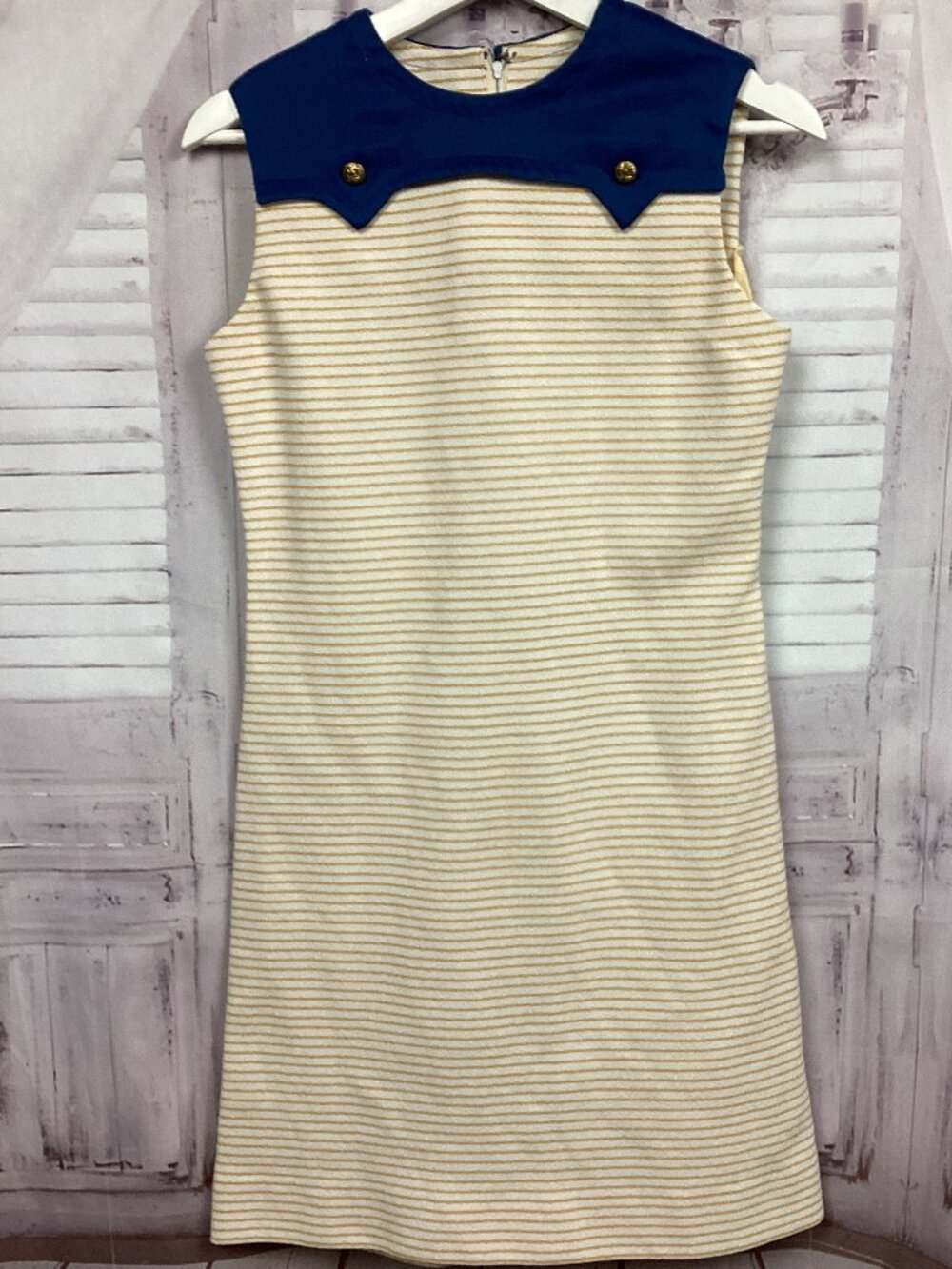 Vintage Cassee's Dress Midi Sleeveless 7/8